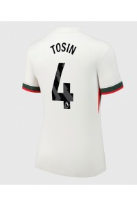 Chelsea Tosin Adarabioyo #4 Jalkapallovaatteet Naisten Vieraspaita 2025-26 Lyhythihainen